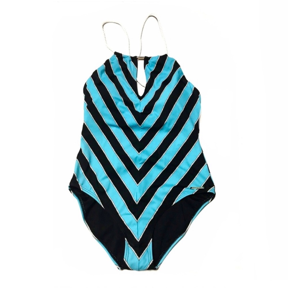 M KORS ONE PIECE CRUISE WEAR SWIMSUIT EUC 14